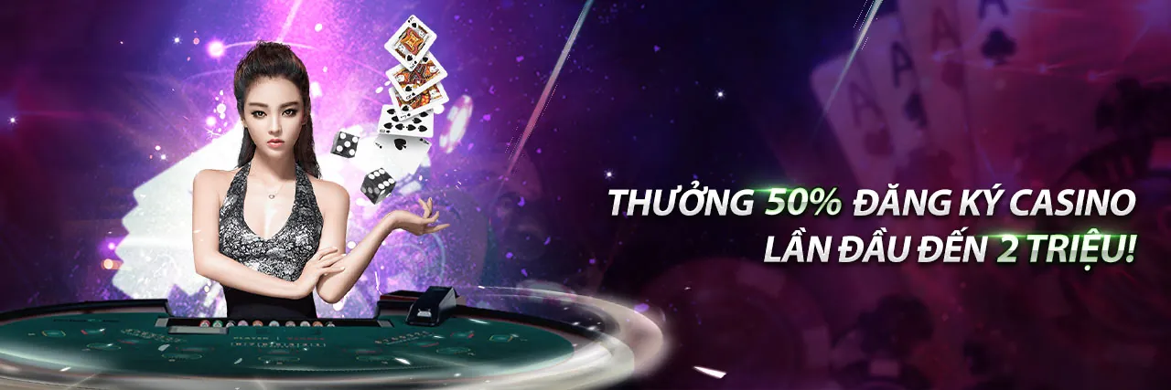 Sảnh casino trực tuyến Ribbet với người chia bài thật và các trò chơi hấp dẫn